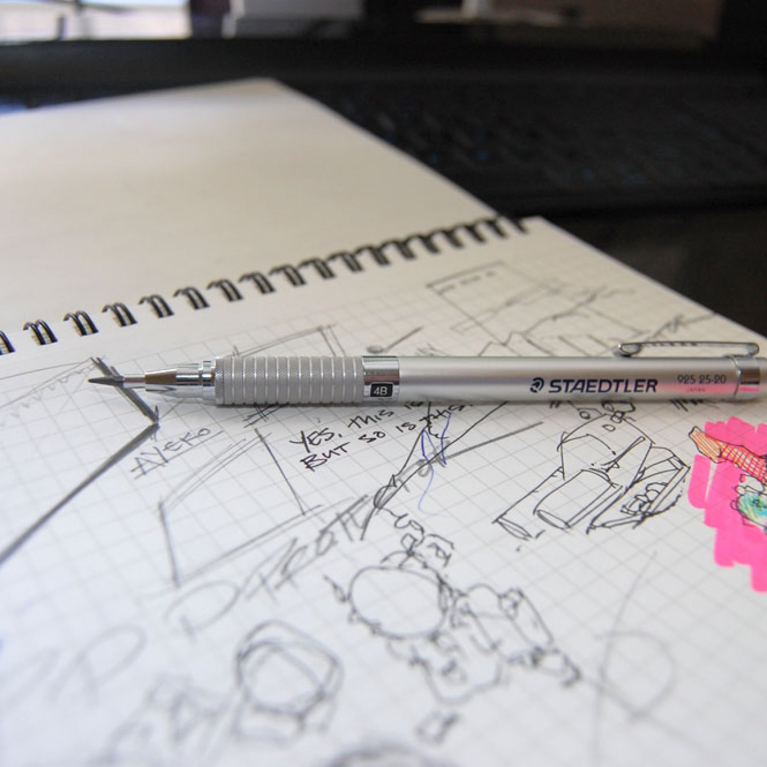 Review Staedtler Silver Series 2 mm Lead Holder Art & Projects by
