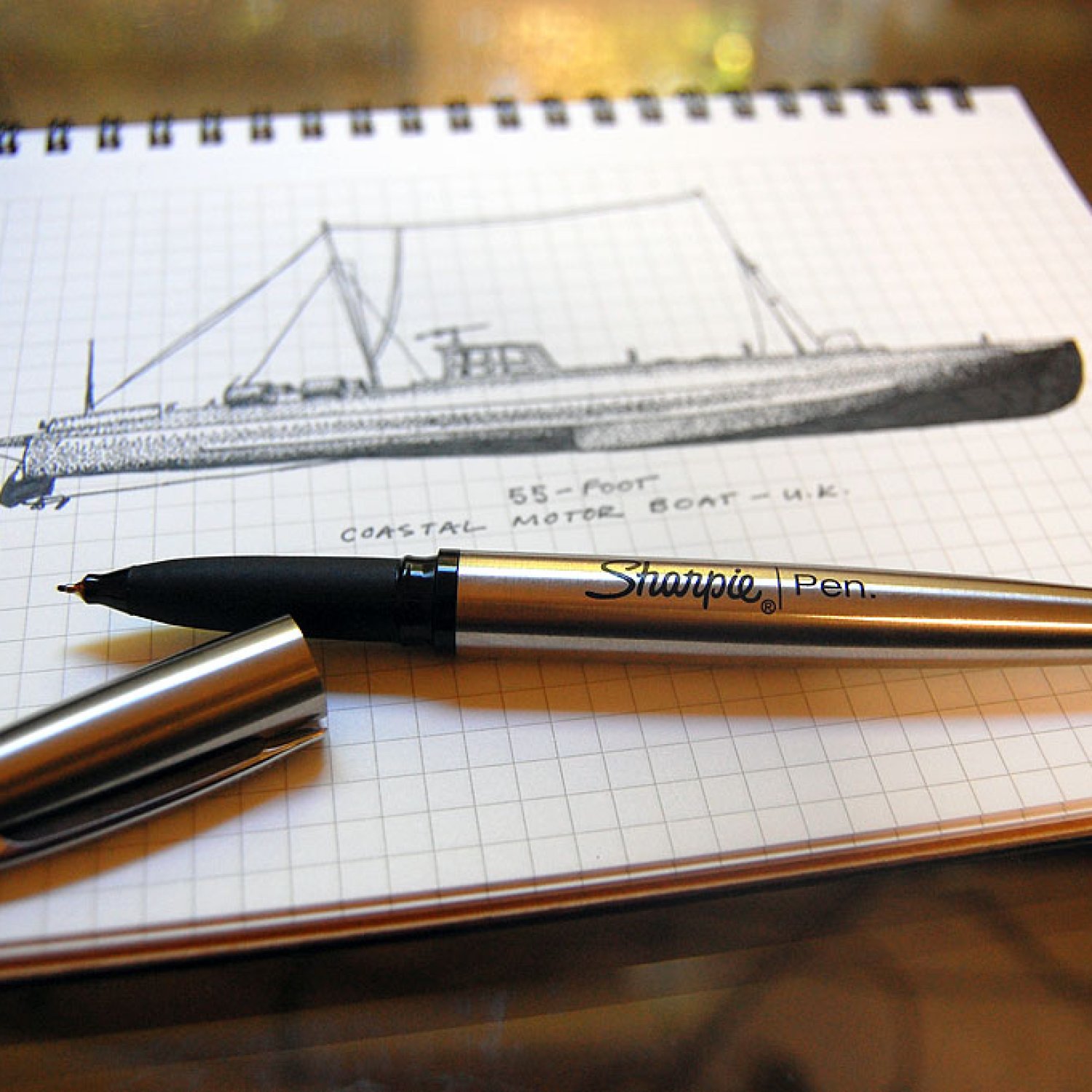 Sharpie Stainless Steel Pen Review Art & Projects by Marc Carson