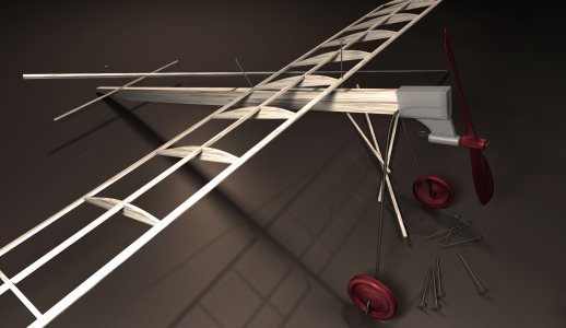 Balsa Airplane by Yardan74