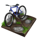 Mountain bike icon